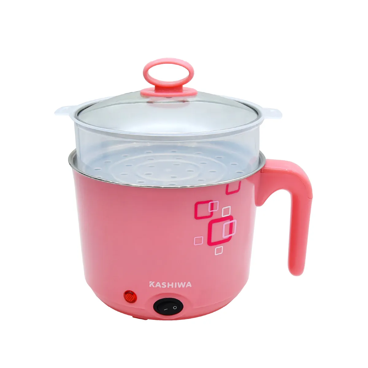 รูปสินค้า KW-128 ด้านหน้า หม้อมินิ หม้ออเนกประสงค์ สีฟ้า