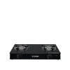 เตาแก๊ส หน้ากระจก หัวคู่ รุ่น X-2400 (หัวเทอร์โบ)