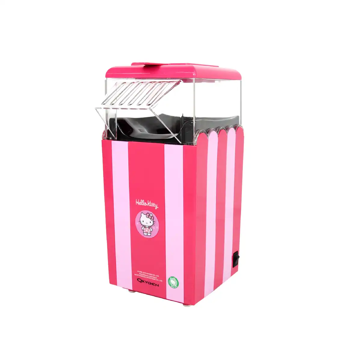 เครื่องทำป๊อปคอร์น ตู้ป๊อปคอร์น รุ่น RH-788 ลาย HELLO KITTY ลิขสิทธิ์แท้ พร้อมฝาตัก