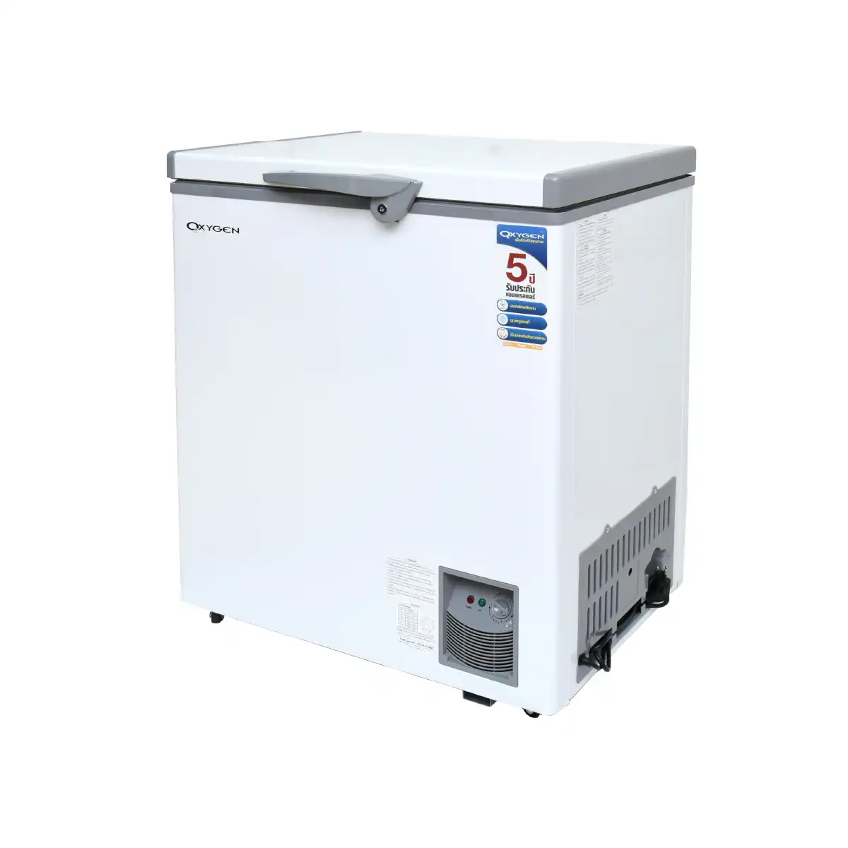 ตู้แช่แข็ง คาชิว่า Freezer 155 ลิตร รุ่น BD-155 ขนาด 5.5 คิว ฝาทึบ
