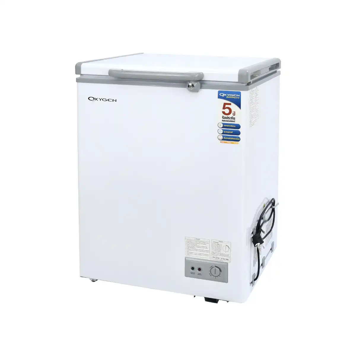 ตู้แช่แข็ง คาชิว่า Freezer 140 ลิตร รุ่น BD-140 ขนาด 5 คิว ฝาทึบ