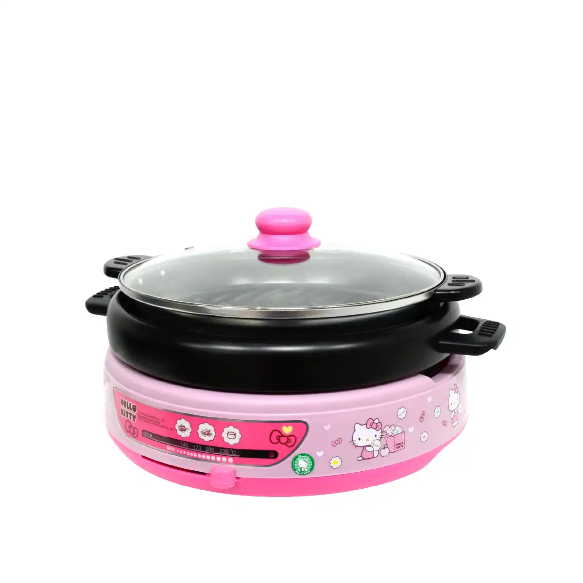 Alternative view of กระทะไฟฟ้า อเนกประสงค์ พร้อมถาดย่าง HELLO KITTY | รุ่น KW-387