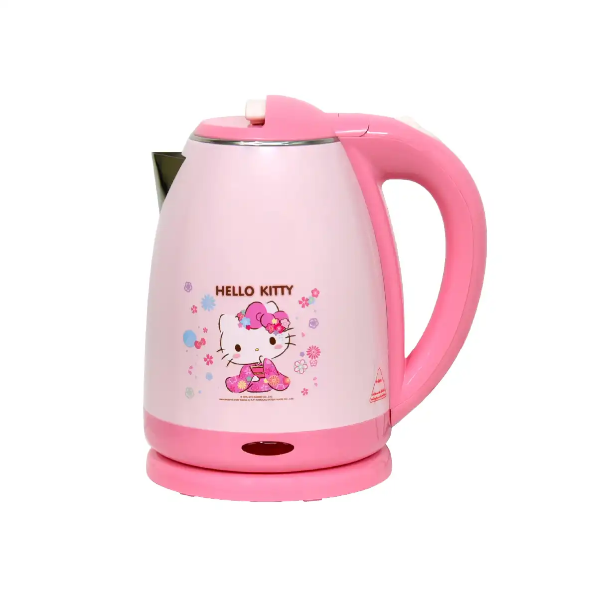 กาต้มน้ำ กาต้มน้ำไฟฟ้า รุ่น PCK-185 จุ 1.8 ลิตร ลาย HELLO KITTY ลิขสิทธิ์แท้ ยกออกจากฐานได้ สีชมพู