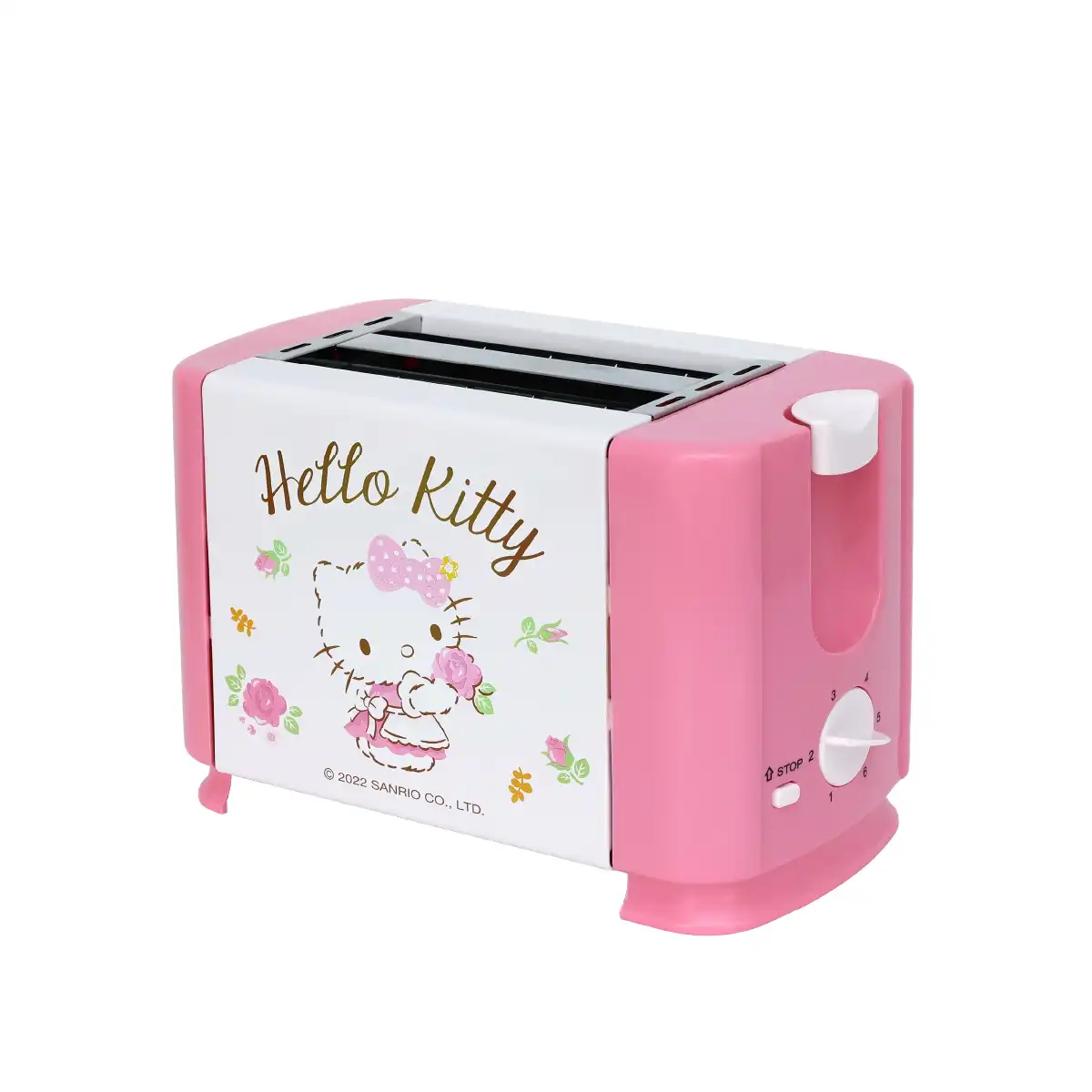 เครื่องปิ้งขนมปัง คาชิว่า รุ่น TCA-700 แบบ 2 ช่อง ลาย HELLO KITTY ลิขสิทธิ์แท้ ปรับความร้อนได้ 6 ระดับ