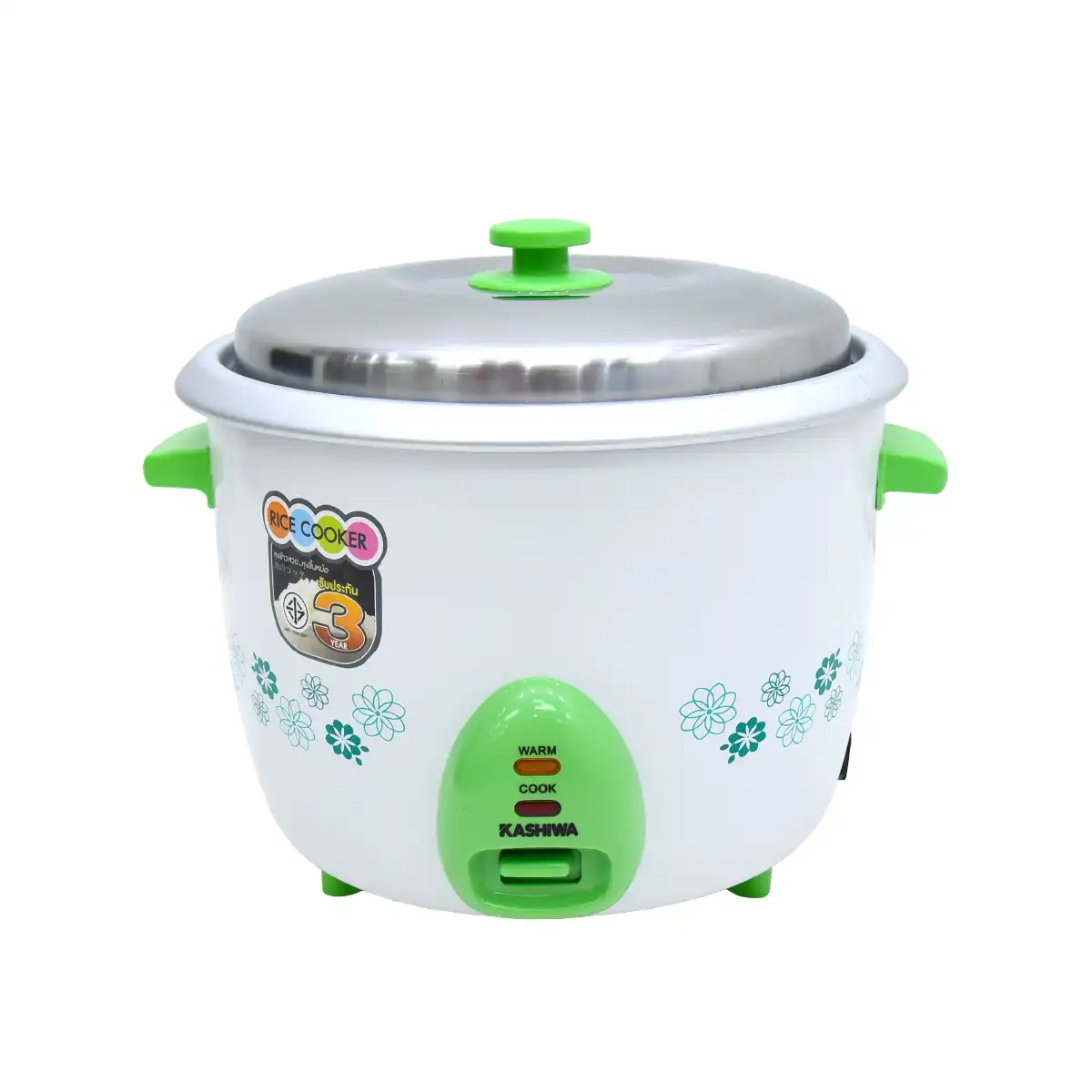 หม้อหุงข้าว 2.2 ลิตร รุ่น RC-722 หม้อหุงข้าวไฟฟ้า พร้อมอุปกรณ์