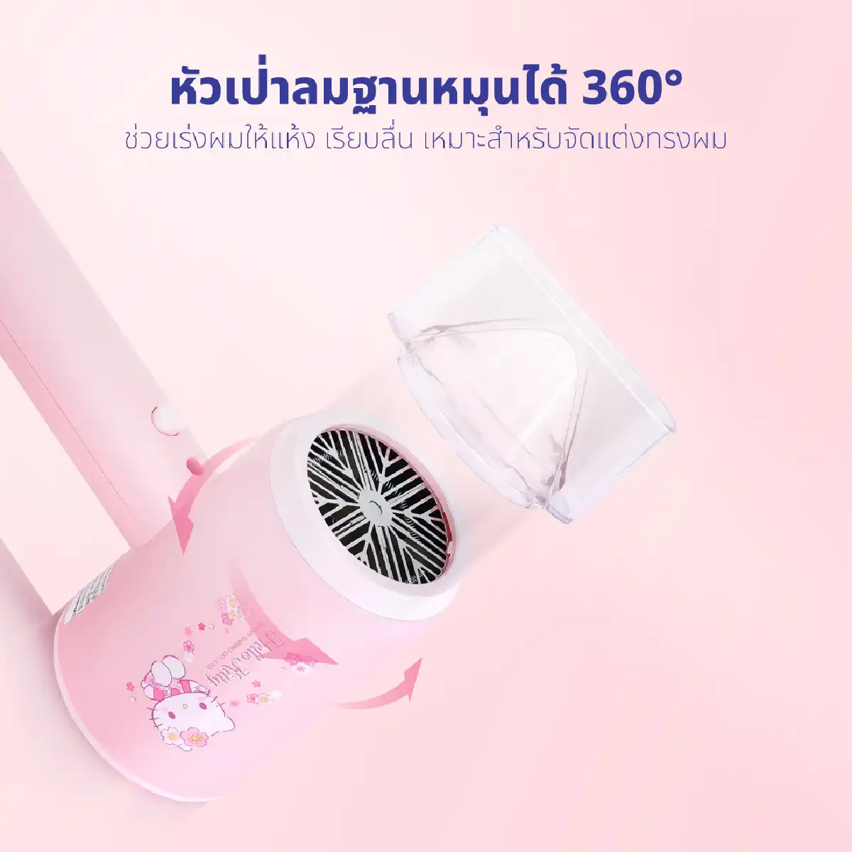 ไดร์เป่าผม HELLO KITTY | รุ่น HR-1202 - Image 15